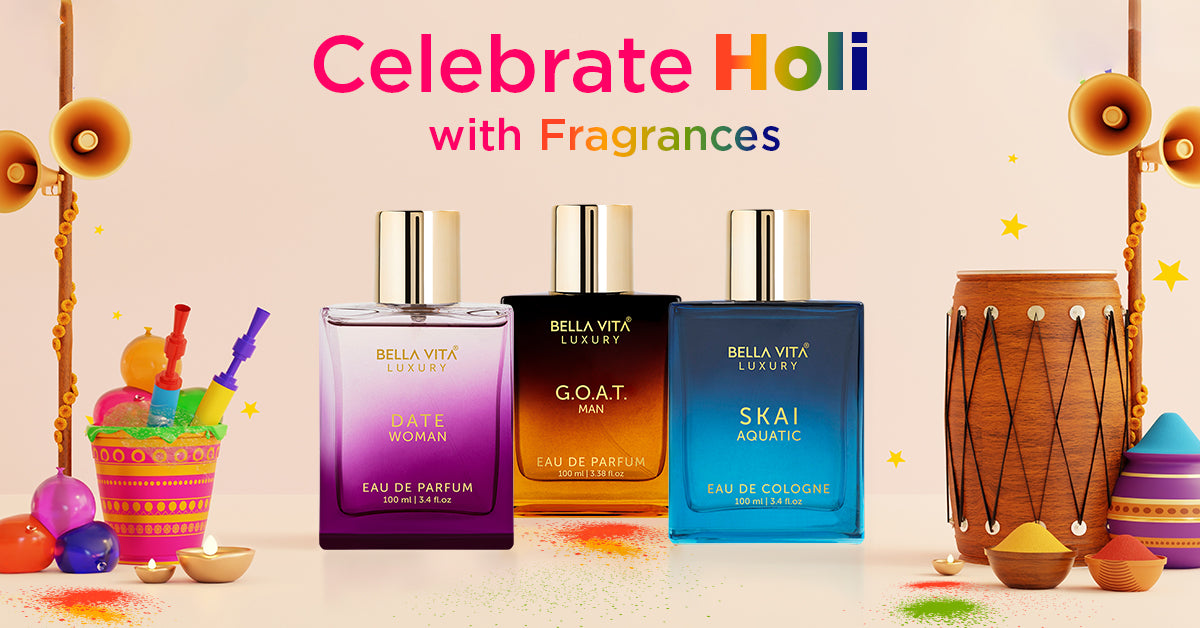 Celebrate Holi with Fragrances: A Guide to Perfumes, Shower Gels, and Body Lotions