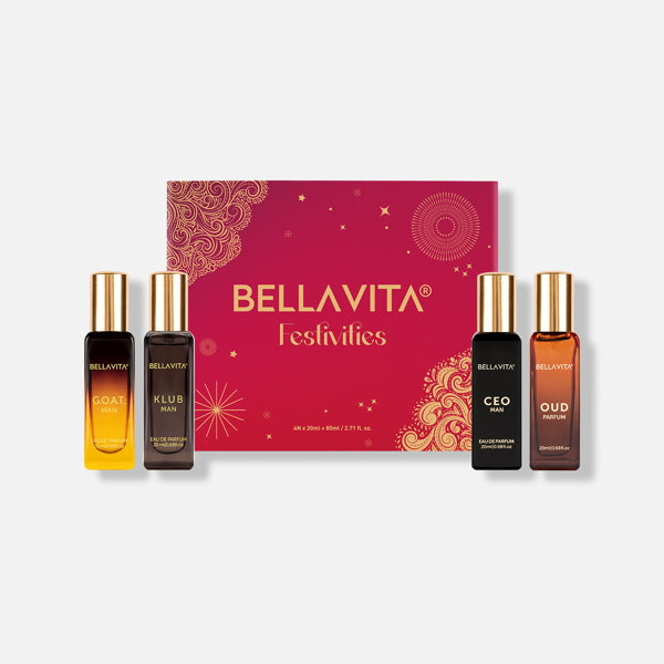 Luxury Perfume Gift Set For Men - 4 x 20ml