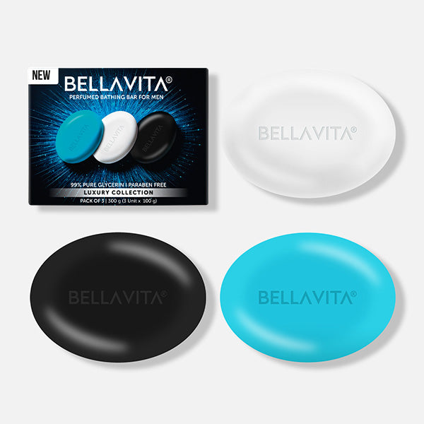 Perfumed Bathing Bar (Soap) For Men - 3 x 100g