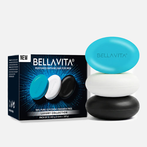 Perfumed Bathing Bar (Soap) For Men - 3 x 100g