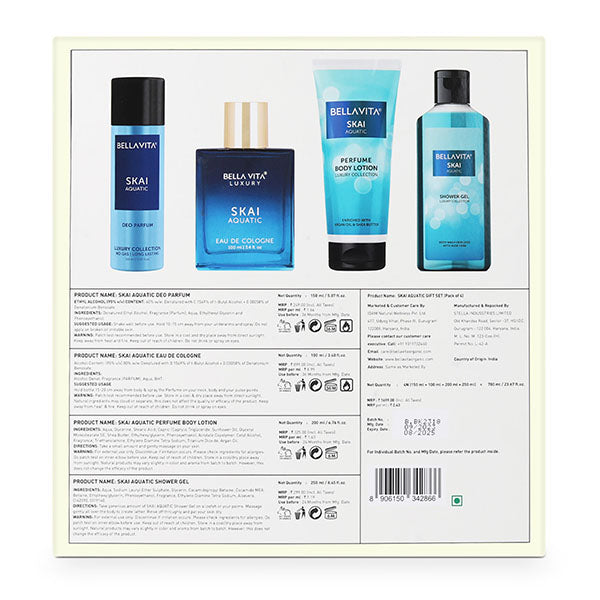 Skai Aquatic Gift Set - Bella Vita Luxury