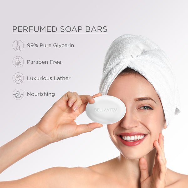 Perfumed Bathing Bar (Soap) For Women - 3 x 100g