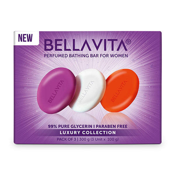 Perfumed Bathing Bar (Soap) For Women - 3 x 100g