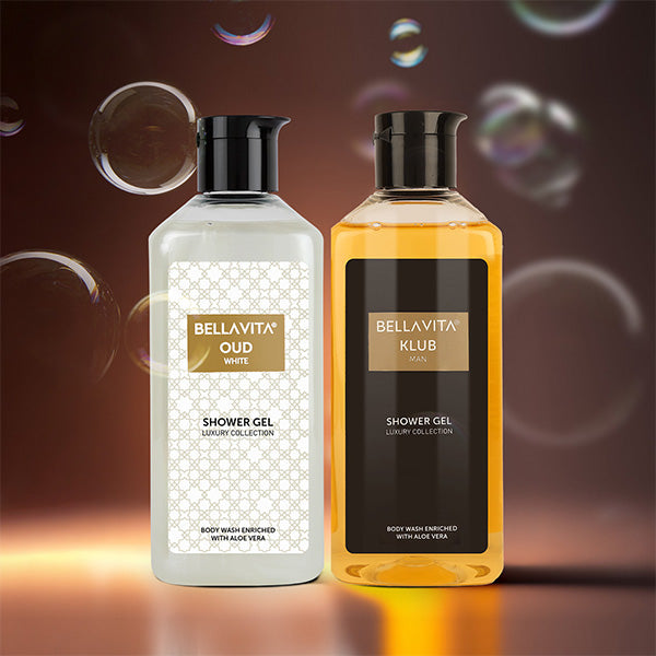 Unisex shower gel set