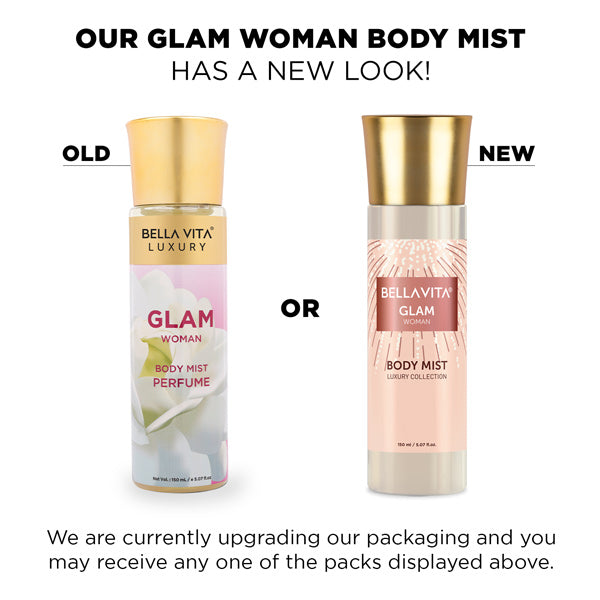 Glam Woman Body Mist (150 ml) - Bella Vita Luxury