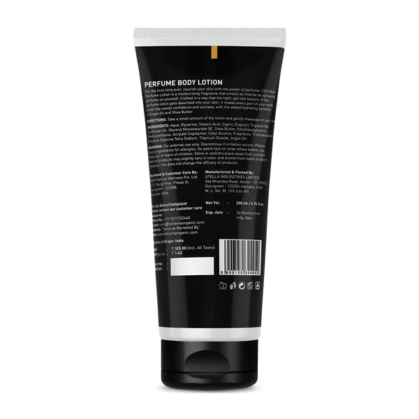 CEO MAN Perfume Body Lotion - Bella Vita Luxury