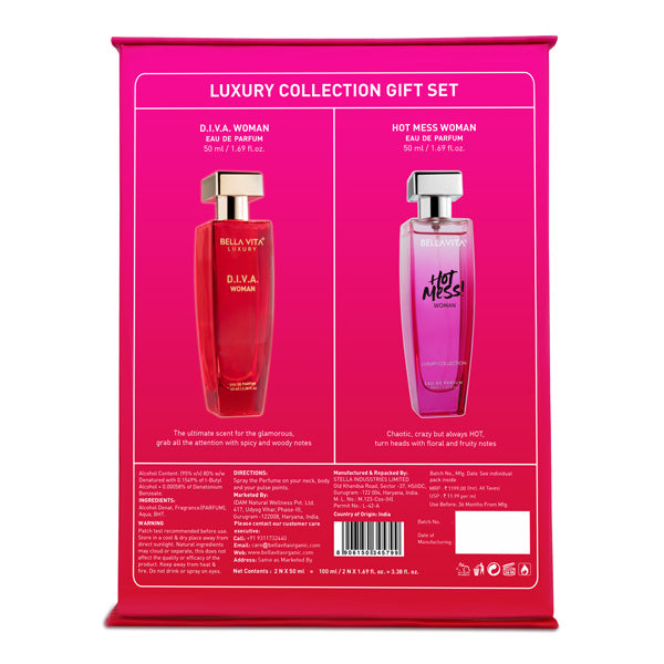 Hot & Classy Perfume Set - 2 x 50ml