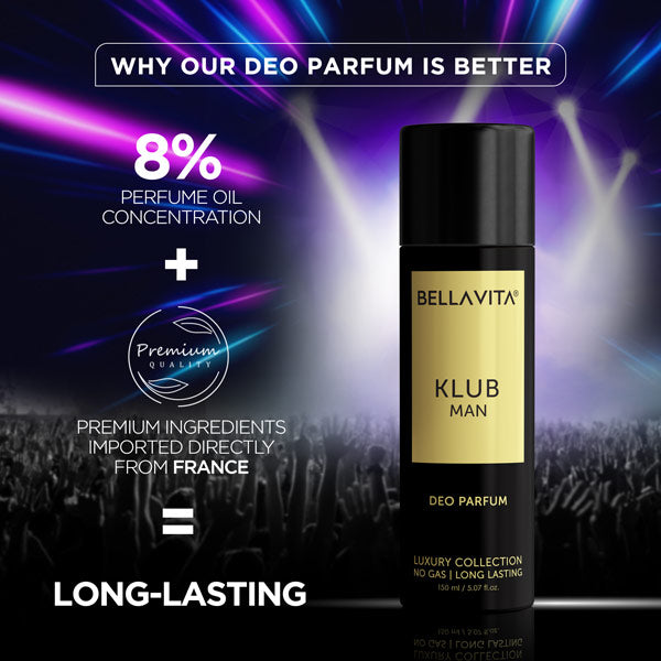 KLUB MAN DEO PARFUM - 150ml - Bella Vita Luxury