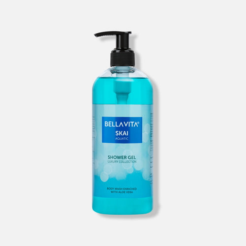 SKAI Aquatic Shower Gel - 500 ml - Bella Vita Luxury