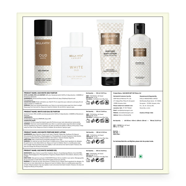 OUD WHITE Premium Gift Set