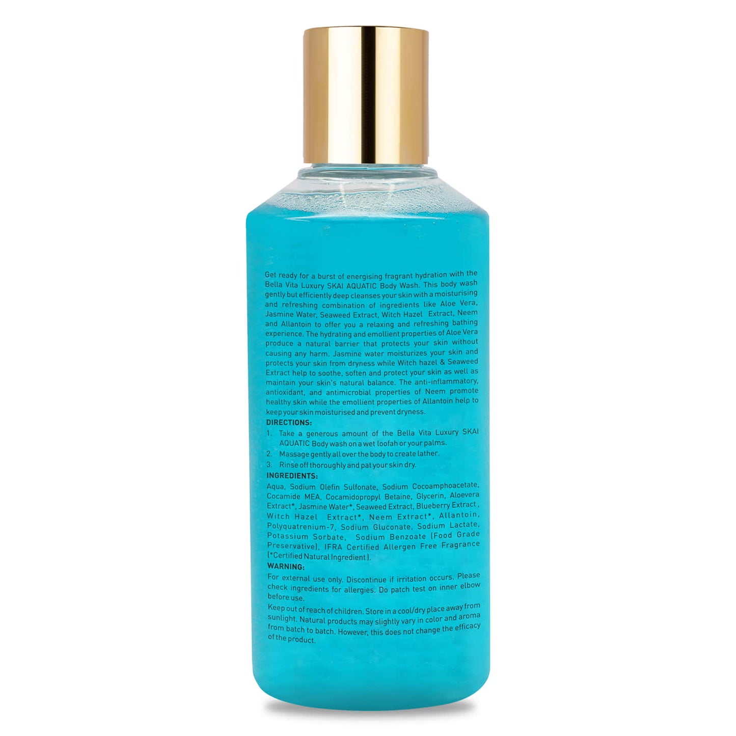 SKAI AQUATIC Body Wash - Bella Vita Luxury