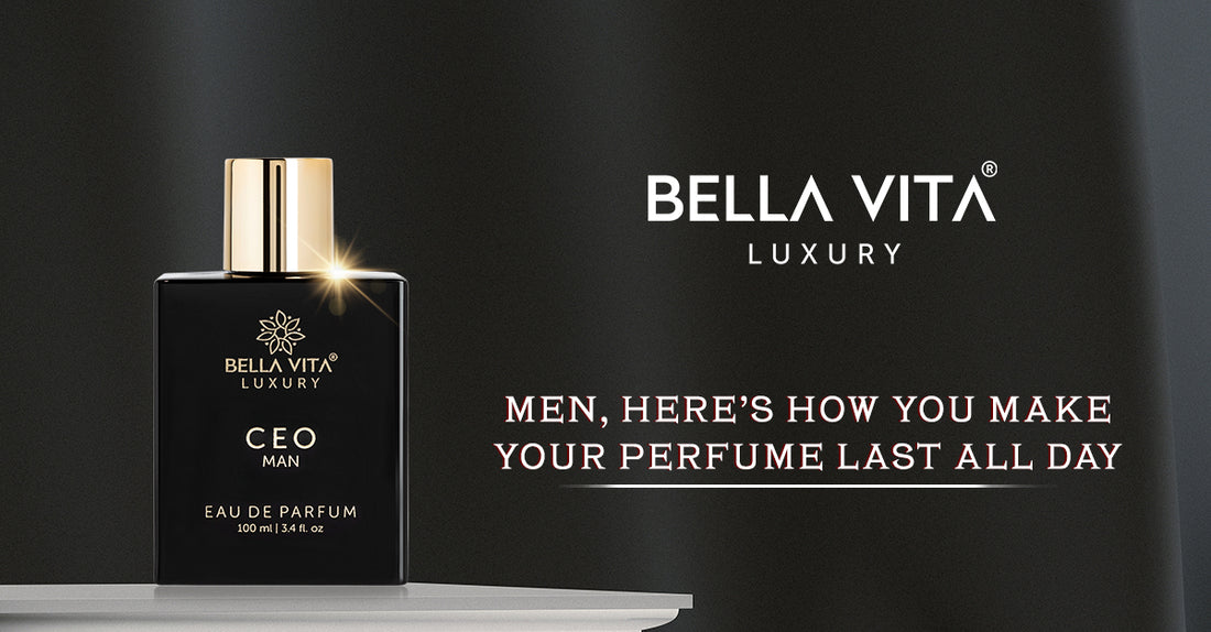 Men, here’s how you make your perfume last all day