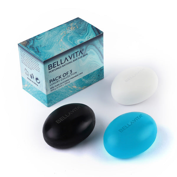 Perfumed Bathing Bar For Men - 3 x 100g