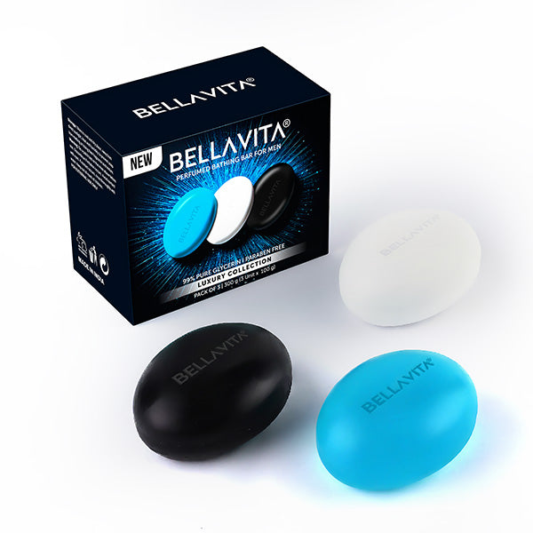 Perfumed Bathing Bar (Soap) For Men - 3 x 100g