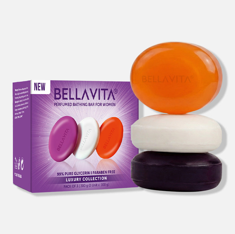 Perfumed Bathing Bar (Soap) For Women - 3 x 100g