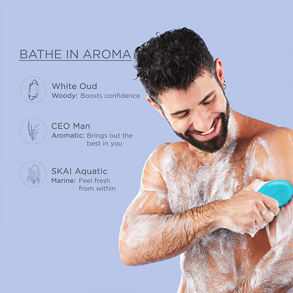 Perfumed Bathing Bar (Soap) For Men - 3 x 100g