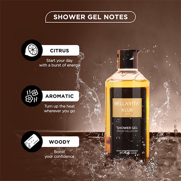 Perfumed shower sale gel for men