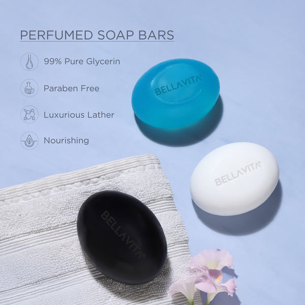 Perfumed Bathing Bar (Soap) For Men - 3 x 100g