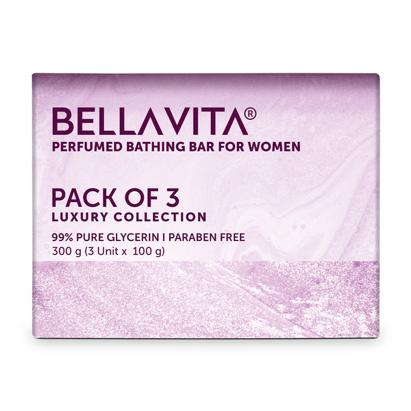 Perfumed Bathing Bar For Women - 3 x 100g