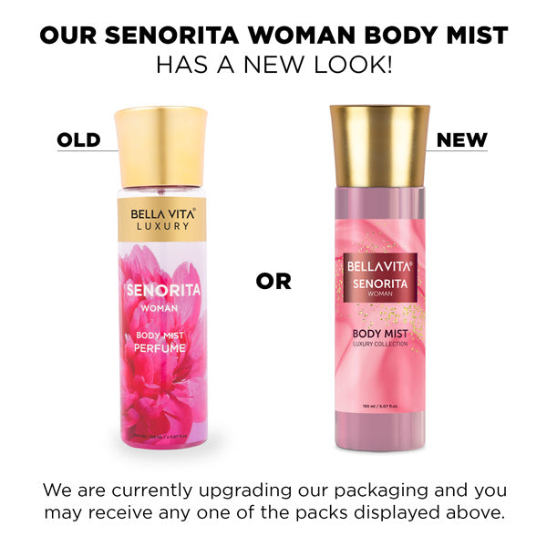 Senorita Woman Body Mist (150 ml) - Bella Vita Luxury