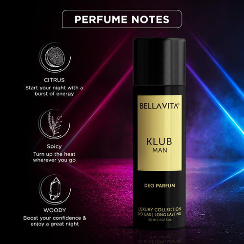 KLUB MAN DEO PARFUM - 150 ml - Bella Vita Luxury