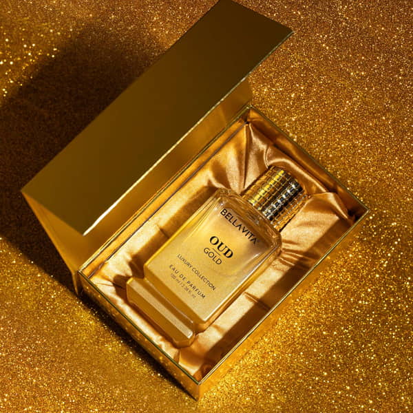 New discount gold perfume