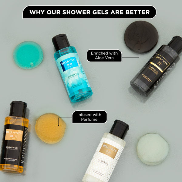 Shower Gels Travel Minis Kit - Bella Vita Luxury
