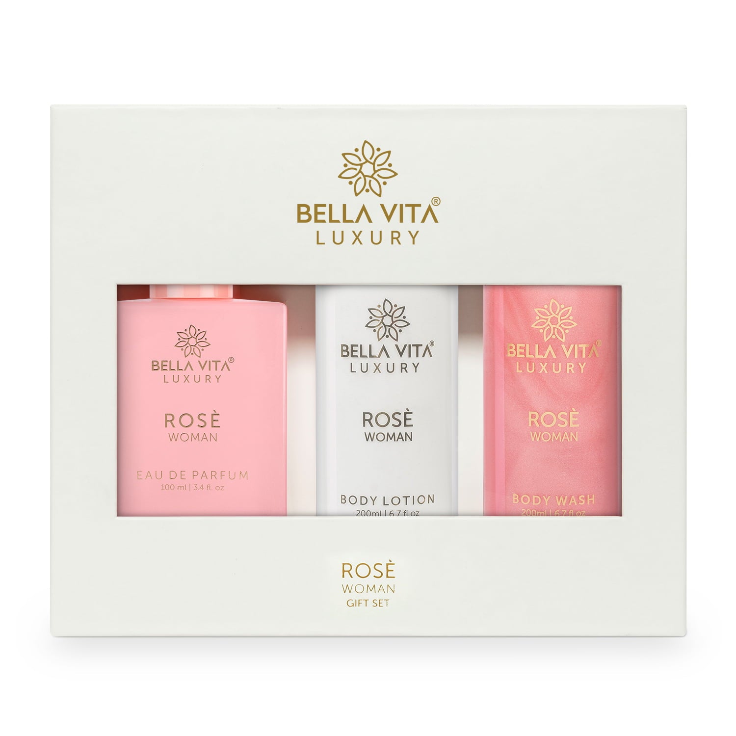 Rose Woman Gift Set - Bella Vita Luxury